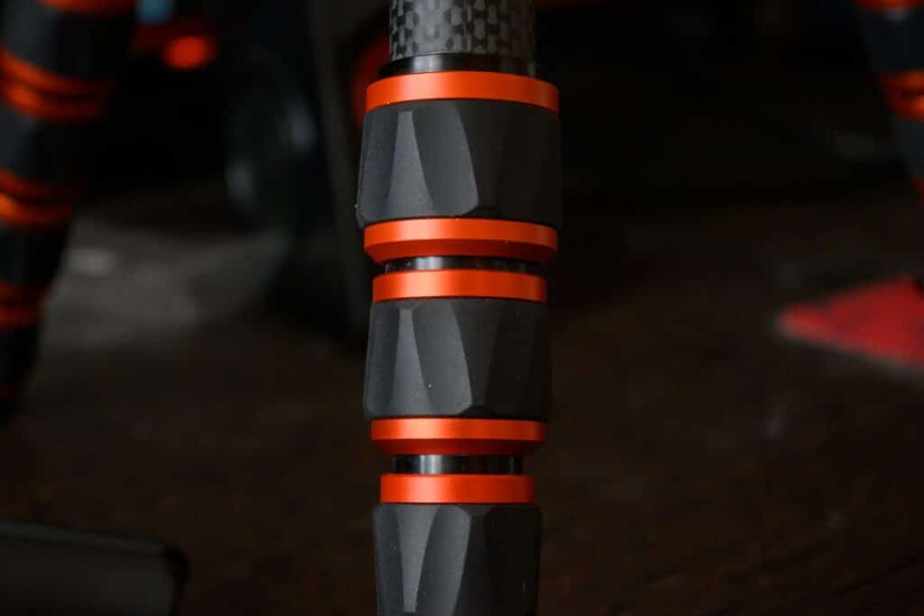 Sistema de apertura de las patas del C&F Concept BA225
