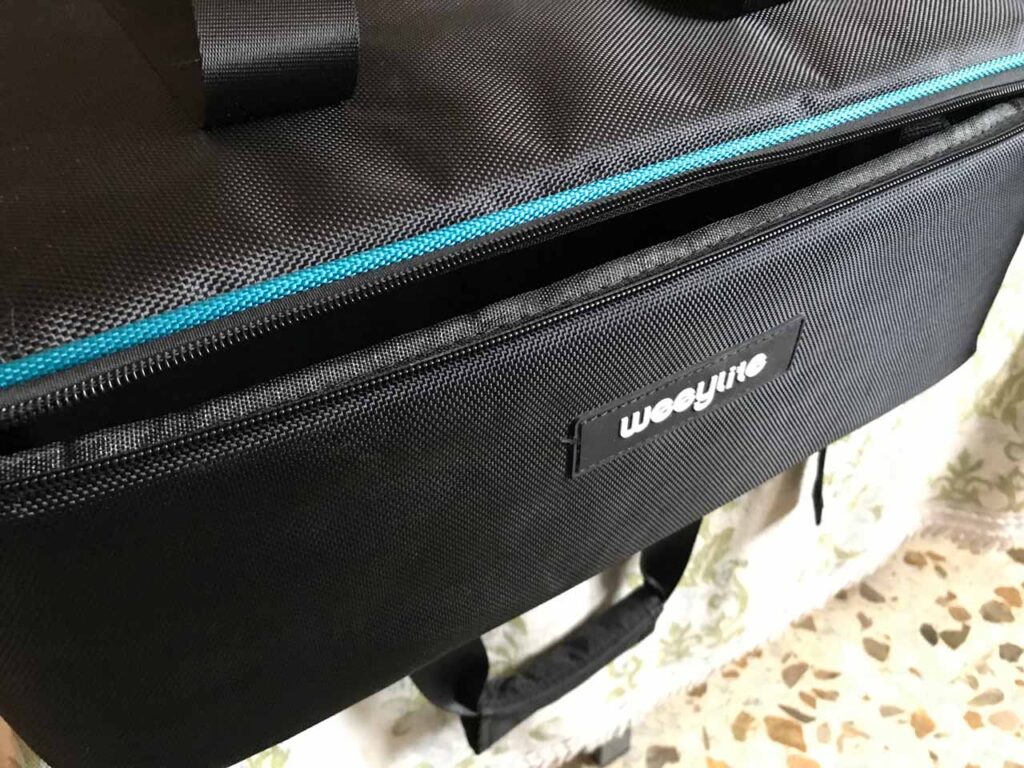 Maleta de transporte para el Weeylite Ninja 200